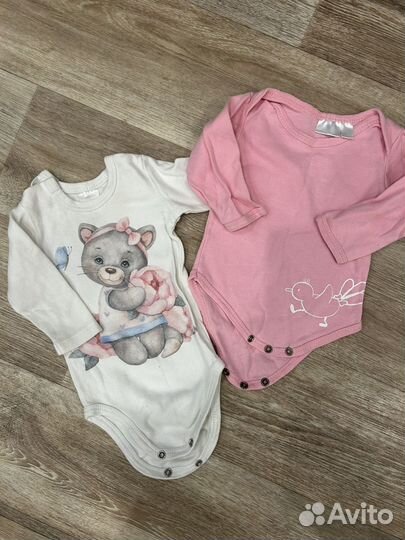 Вещи пакетом на девочку 62-68