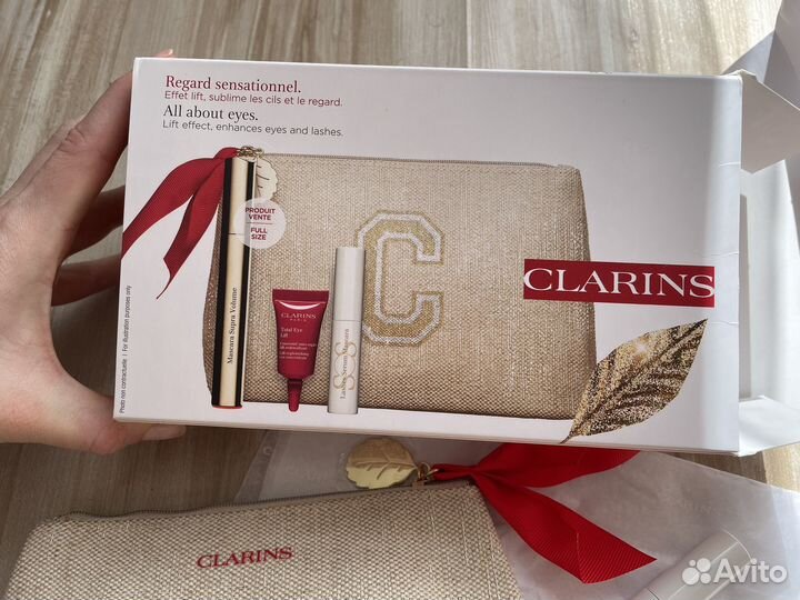 Clarins набор подарочный. Clarins