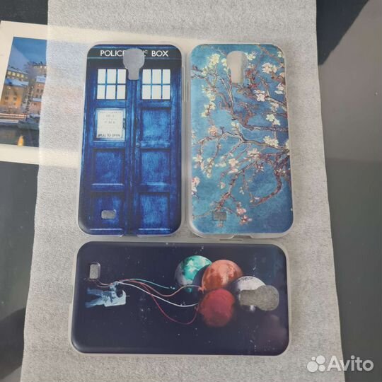 Чехол-бампер на Galaxy S4 пластик