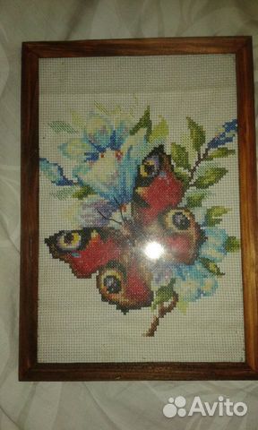 Картина вышитая крестиком
