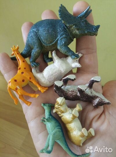 Фигурки животных за всё