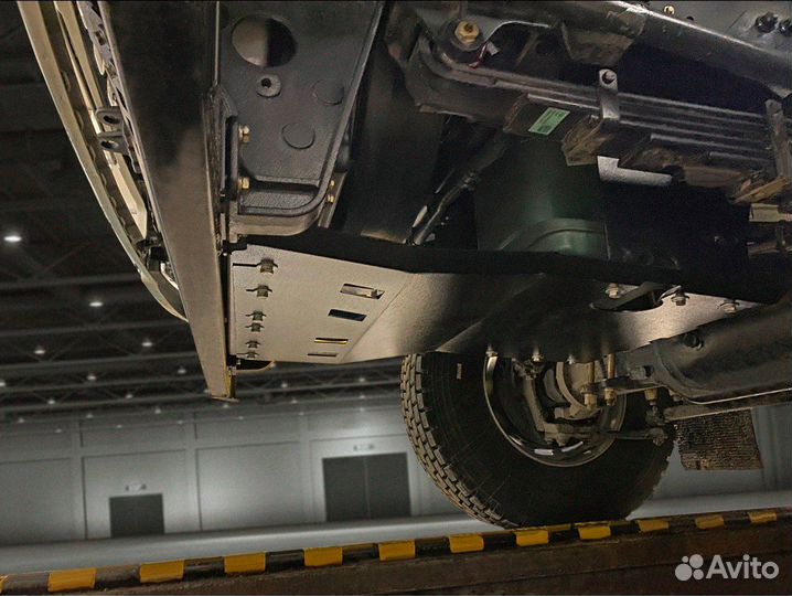 Защита двигателя и радиатора FAW J6