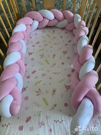 Бортик косичка