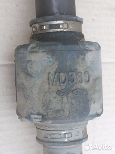 Привод (полуось) передний правый Kia Ceed JD G4FA