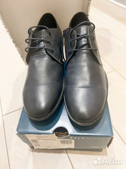 Полуботинки мужские кожаные 45