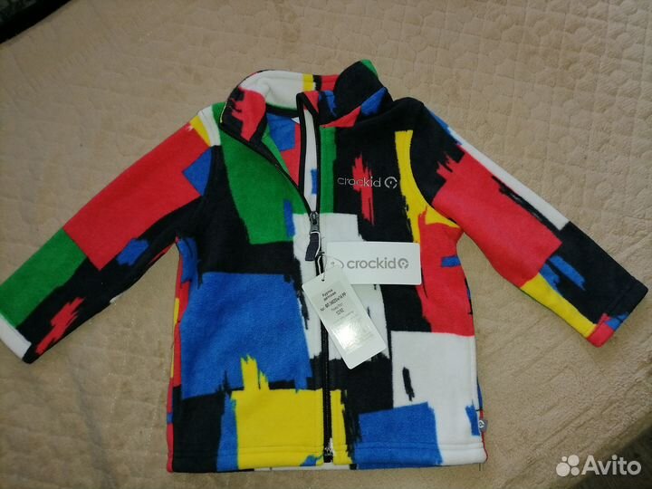 Флисовая кофта 92 новая