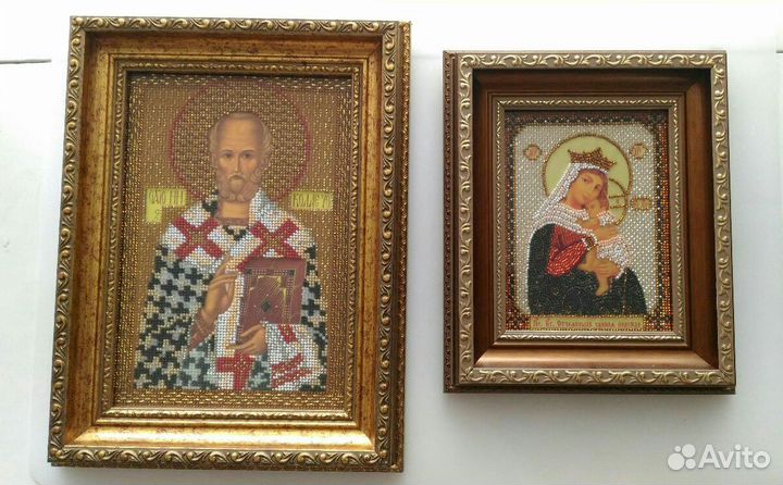 Иконы вышитые бисером