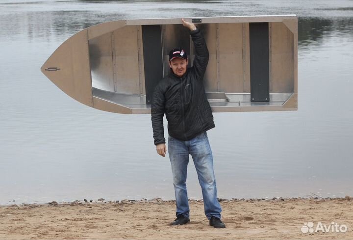 Алюминиевая лодка Малютка-Н 2.6 м., арт. 123/2.6