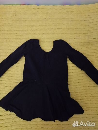 Купальник гимнастический с юбкой