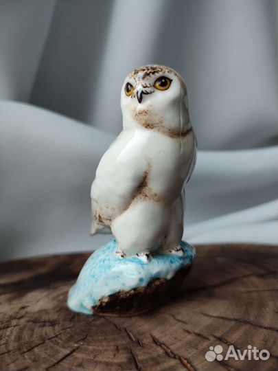 Статуэтка сова фарфор Подарок Сувенир
