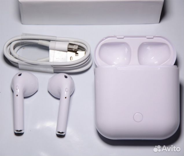 Спортивные наушники Bluetooth TWS-i8X (белый)