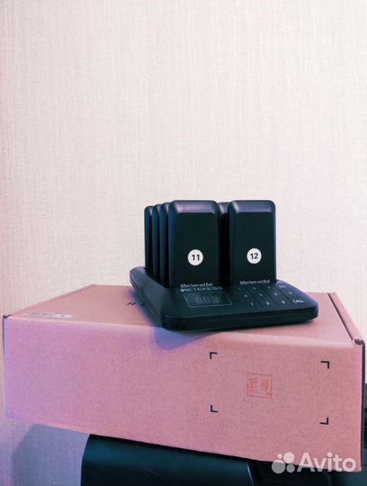 Пейджинговая система вызова посетителей фудкорта