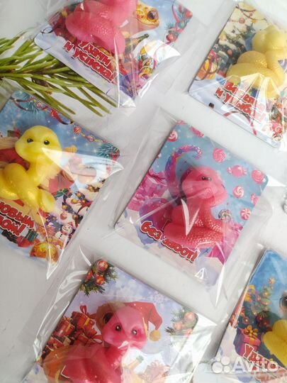 Змейка из мыла+магнитик