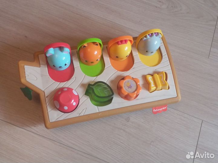 Игрушка прятки со зверятами fisher-price