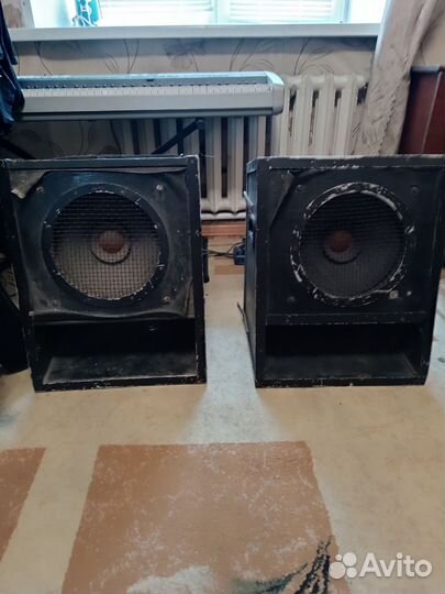 Колонки концертные экраны СССР