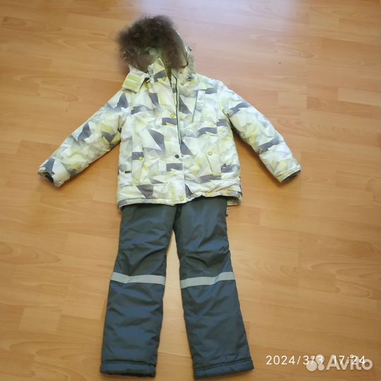 Зимний костюм для девочки/мальчика 128