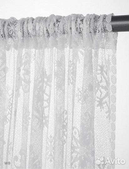 Тюль икеа розенмальва