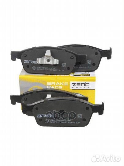 Z07410 колодки дисковые передние Ford Focus/Ku