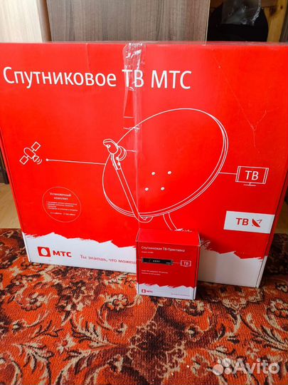 Новый комплект спутникового тв МТС