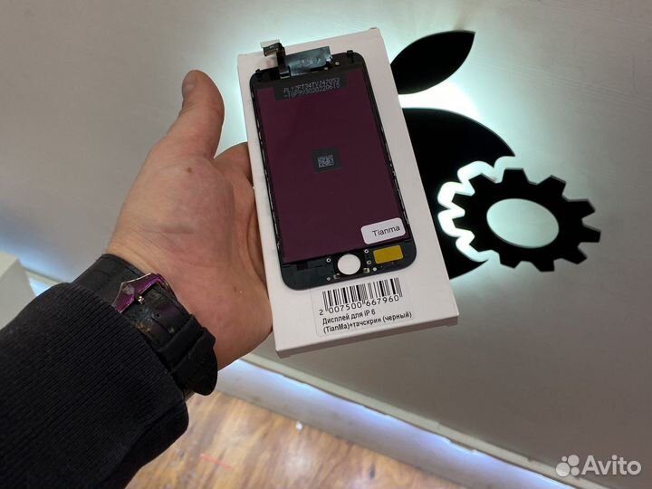 Дисплей на iPhone 6 с установкой