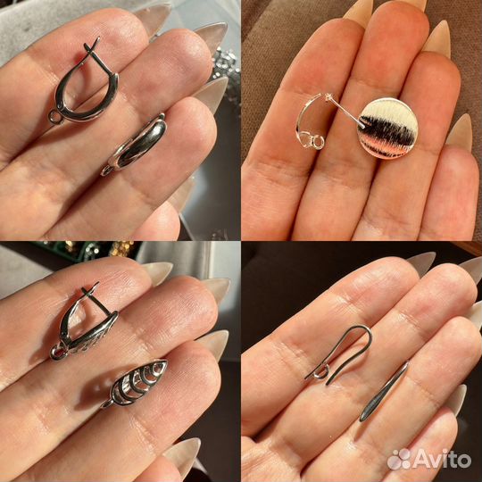 Фурнитура Швензы для изготовления бижутерии