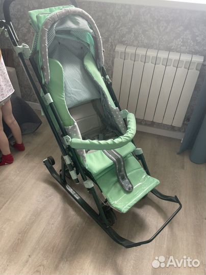 Коляска санки Ника 7/4