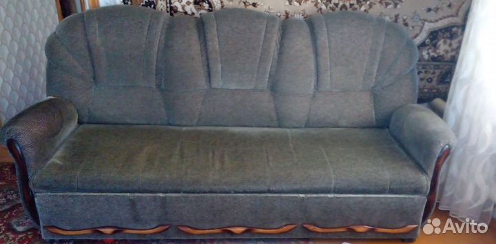 Диваны и кресло бу в хорошем состояние