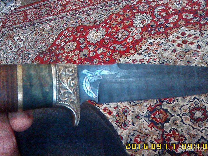 Нож Дамасская сталь