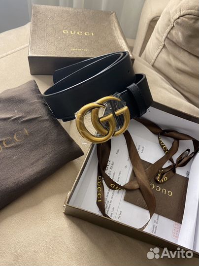 Кожаный ремень gucci