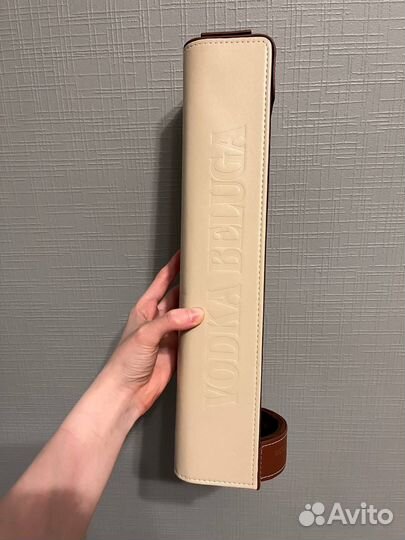 Кожанная коробка из под водки