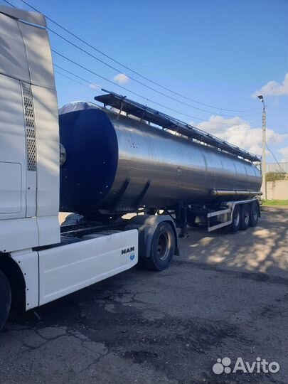 Полуприцеп пищевая цистерна Magyar SMFF, 1990