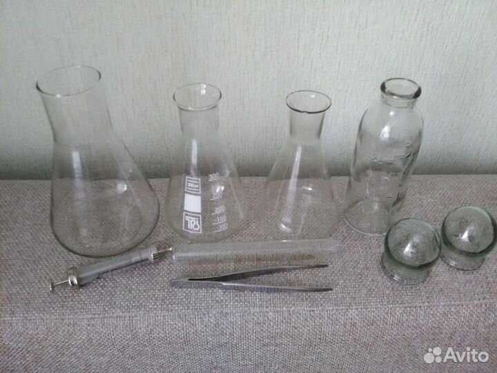 Колбы мензурки СССР