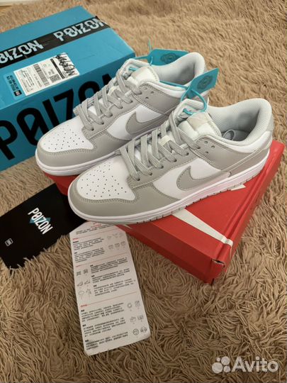 Nike Dunk Retro Grey Fog оригинал