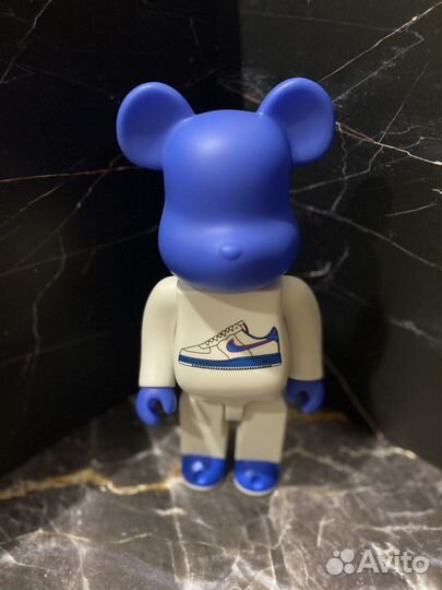 Bearbrick 28см nike синий