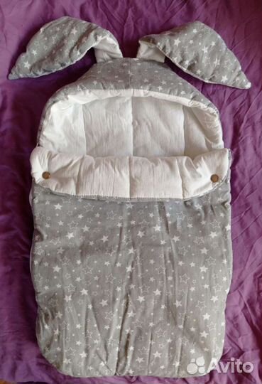 Конверт / кокон для малыша весна лето осень