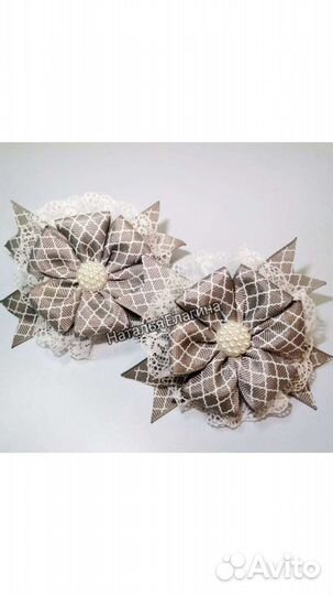 Резинка для волос, банты школьные, бантики ручная