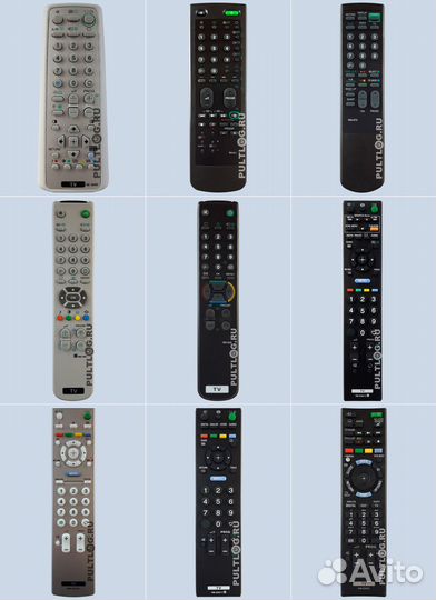 Пульты ду для телевизора Sony