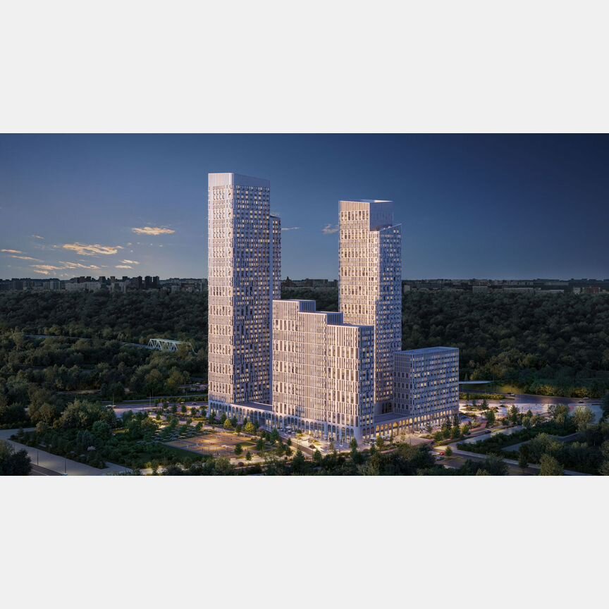 2-к. квартира, 72 м², 6/13 эт.