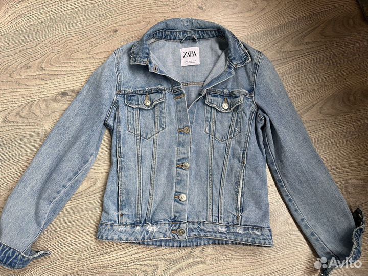 Джинсовая куртка zara