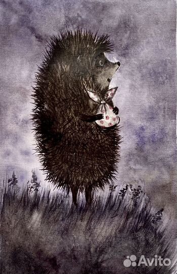 Картина акварель