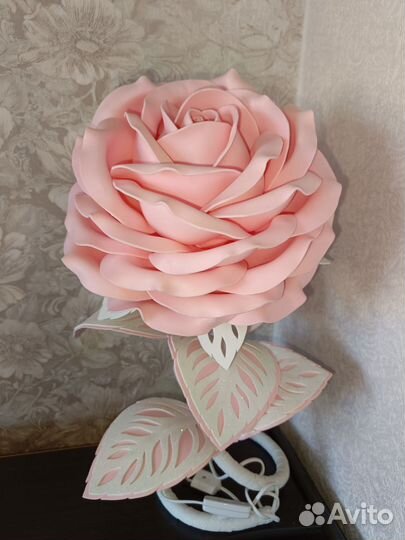 Светильник роза