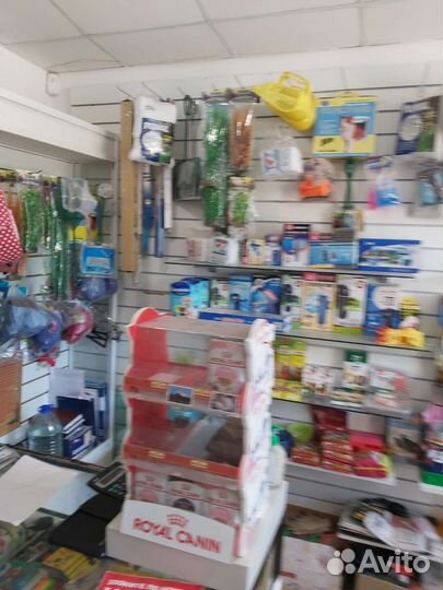 Продается отдел зоотоваров