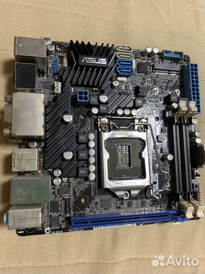 Материнская плата: asus P8H67-I PRO