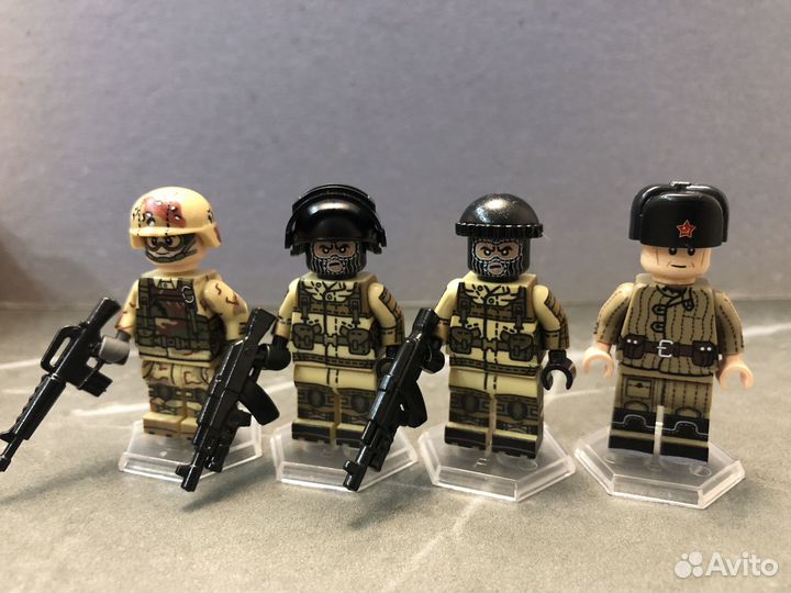 Lego military minifigures военные