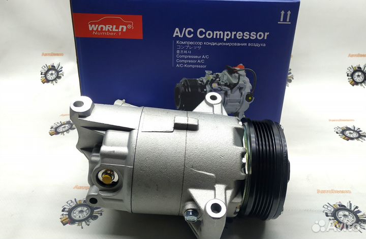 Компрессор кондиционера Астра Н, Зафира B, Мерива