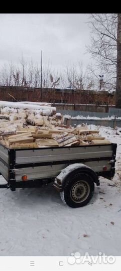 Дрова колотые