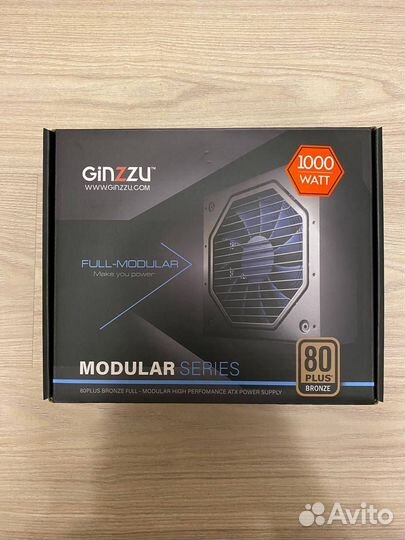 Блок питания ginzzu MC1000