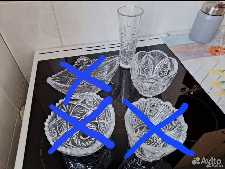 Хрустальные вазы