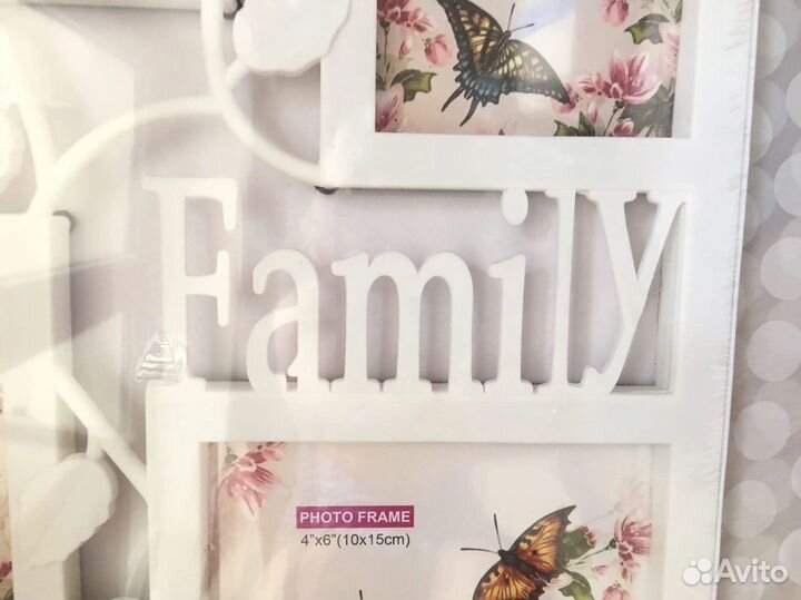 Фоторамка коллаж 4 фото новая