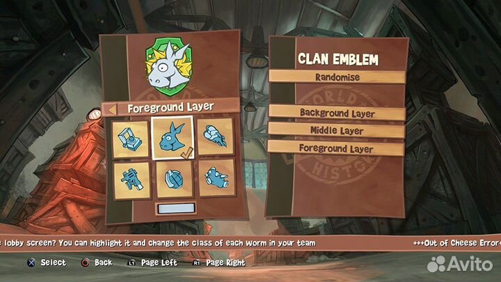 Worms Battlegrounds PS4 английская версия